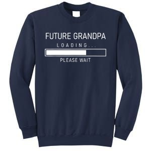 Future Grandpa Loading First Time Grandparent Day Sweatshirt