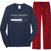 Future Grandpa Loading First Time Grandparent Day Long Sleeve Pajama Set