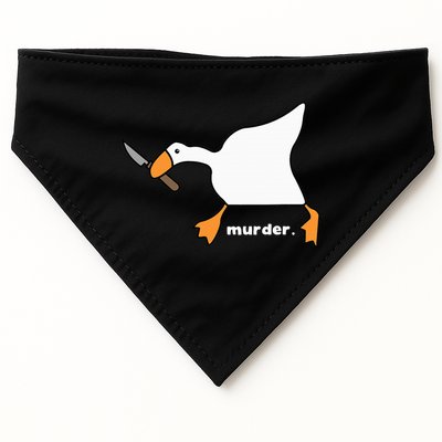 Funny Goose Murder USA-Made Doggie Bandana