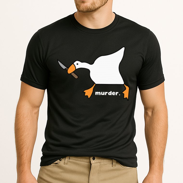 Funny Goose Murder Cooling Performance Crew T-Shirt