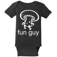 Fun Guy Mushroom Funny Baby Bodysuit