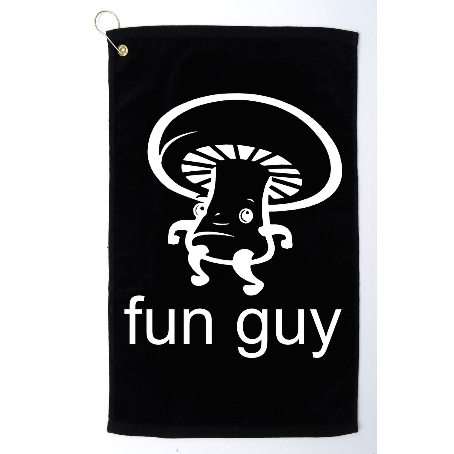 Fun Guy Mushroom Funny Golf Towel