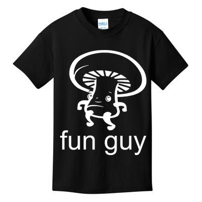 Fun Guy Mushroom Funny Kids T-Shirt