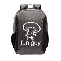 Fun Guy Mushroom Funny Vector Backpack