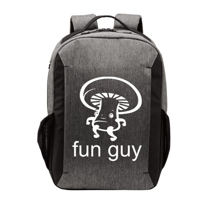 Fun Guy Mushroom Funny Vector Backpack