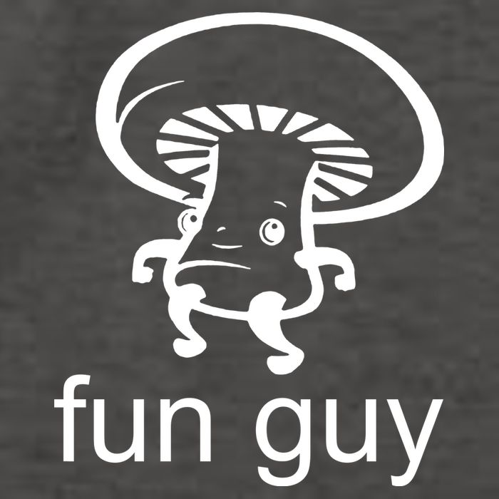 Fun Guy Mushroom Funny Vector Backpack