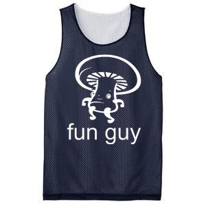 Fun Guy Mushroom Funny Mesh Reversible Basketball Jersey Tank