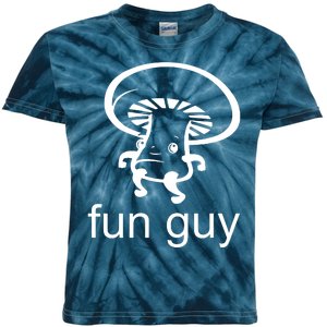 Fun Guy Mushroom Funny Kids Tie-Dye T-Shirt