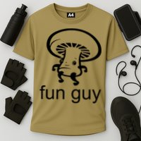 Fun Guy Mushroom Funny Cooling Performance Crew T-Shirt