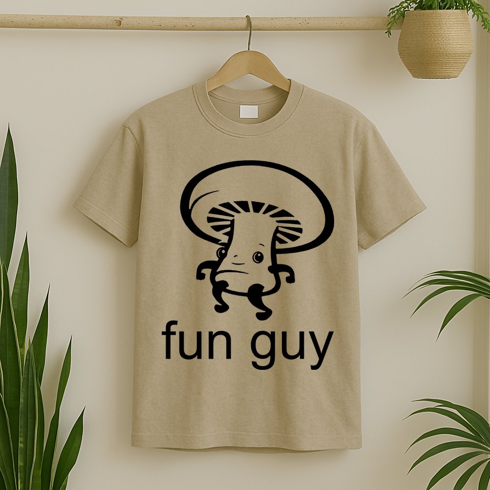 Fun Guy Mushroom Funny T-Shirt