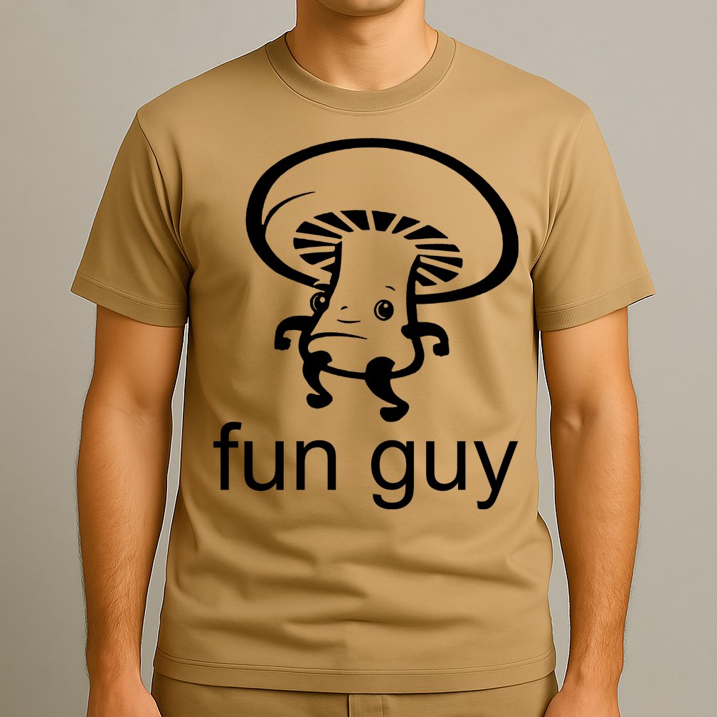 Fun Guy Mushroom Funny T-Shirt