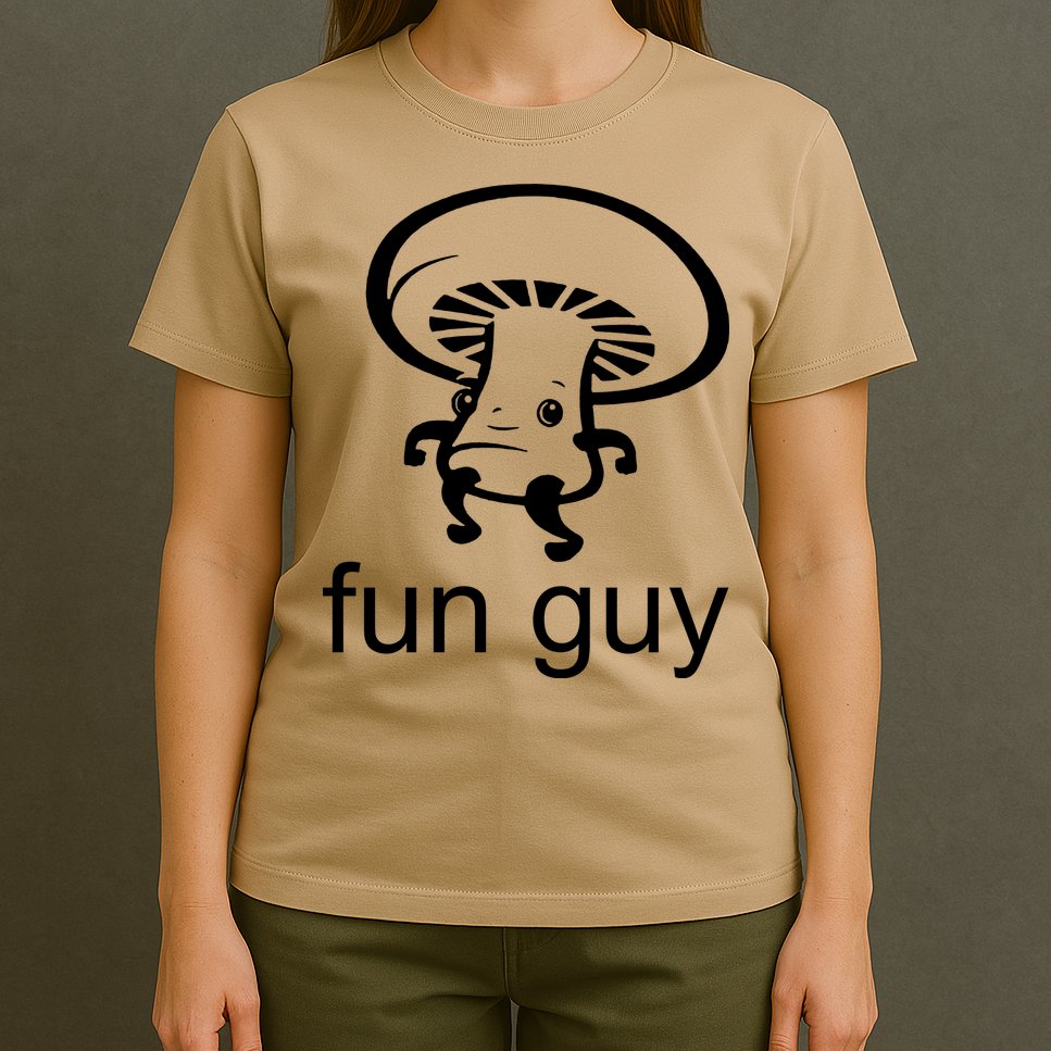 Fun Guy Mushroom Funny T-Shirt