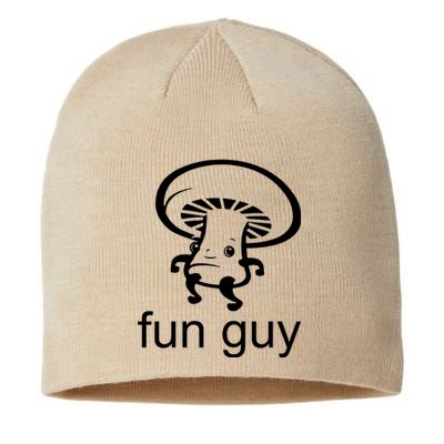 Fun Guy Mushroom Funny Sustainable Beanie