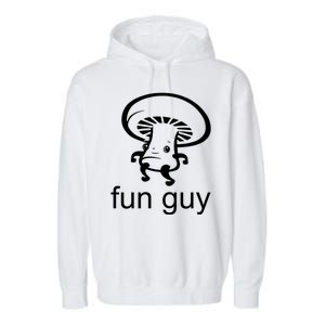 Fun Guy Mushroom Funny Garment-Dyed Fleece Hoodie