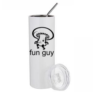 Fun Guy Mushroom Funny Stainless Steel Tumbler