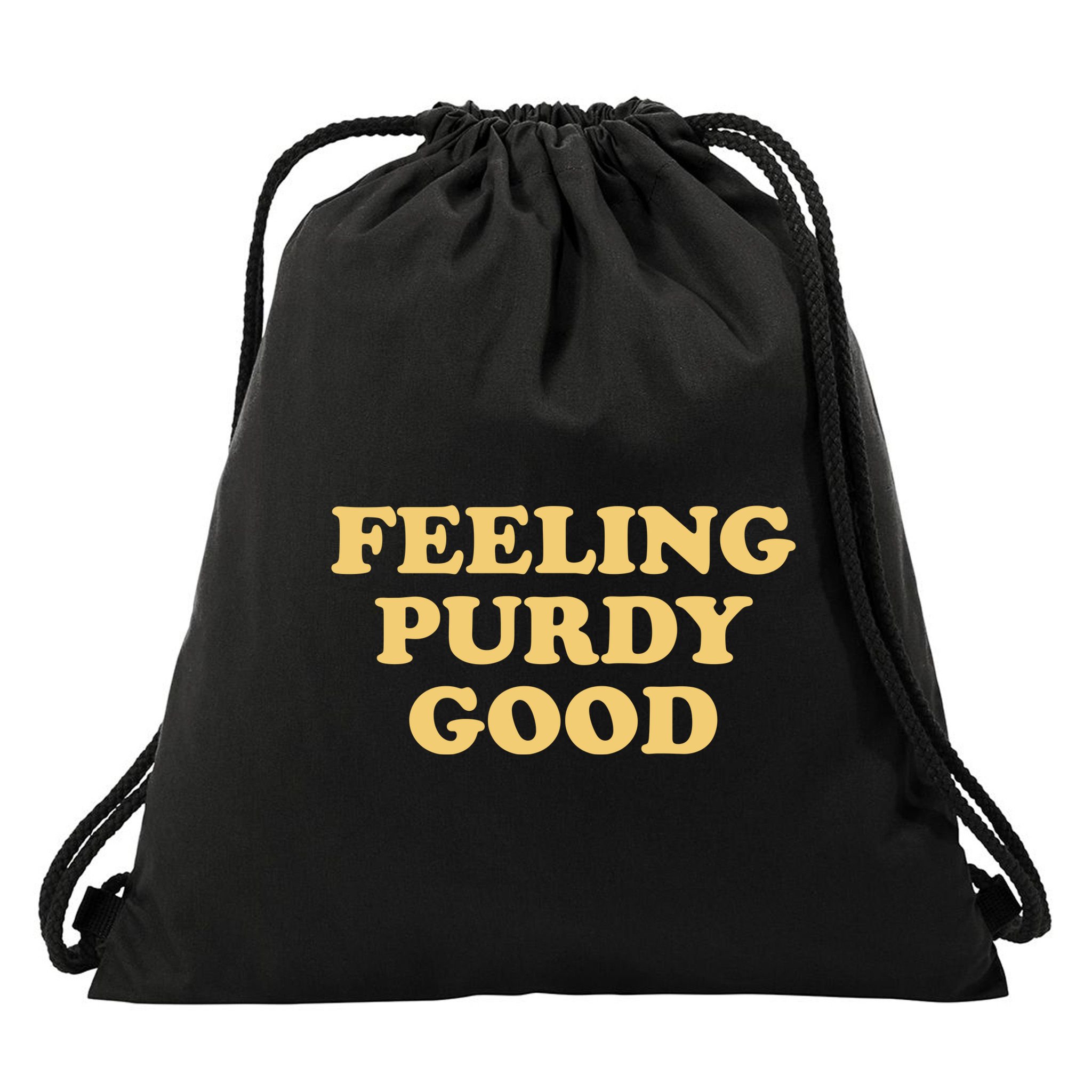 Feeling Good Meme Funny Drawstring Bag