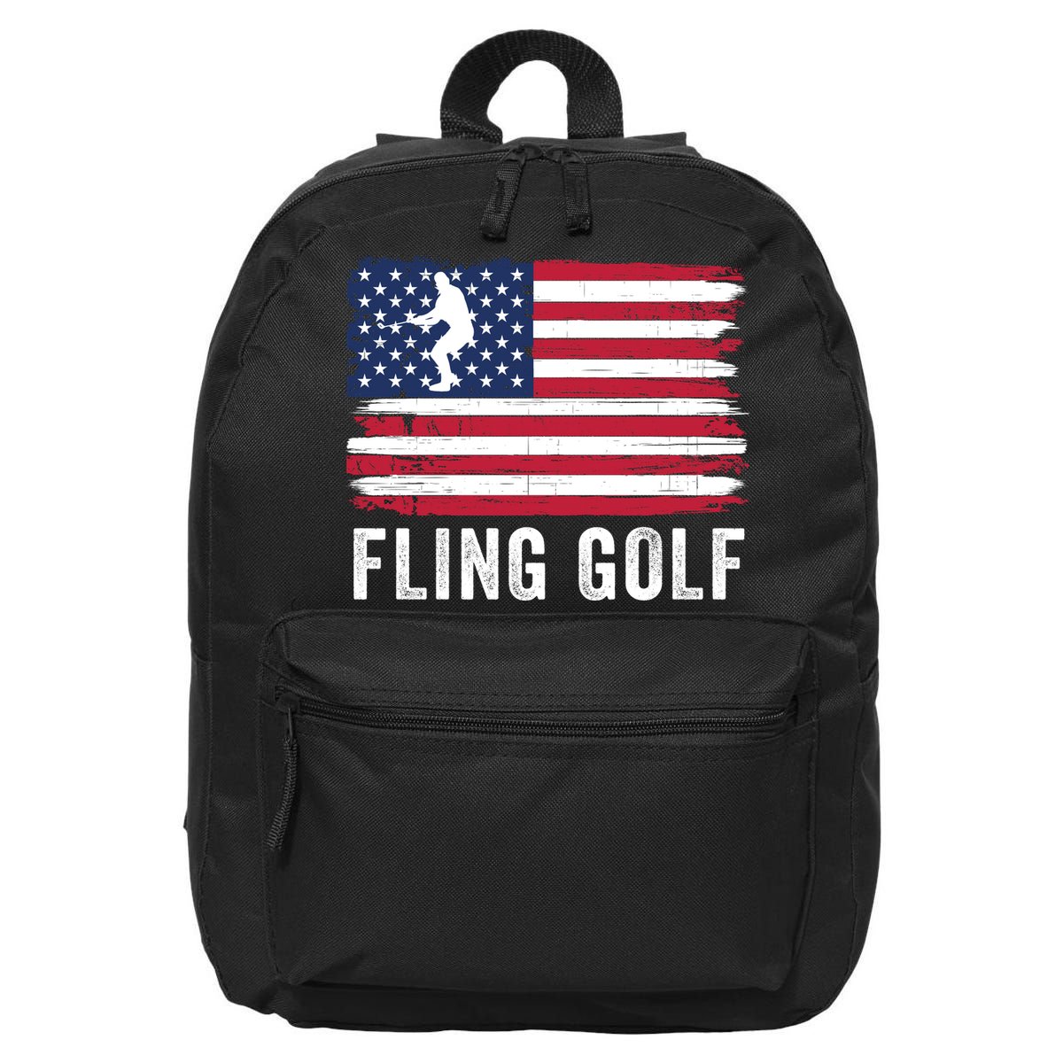 Fling Golf Making Golf Courses Great Again Funny Fling Golf Fun New Golf Game 16 in Basic Backpack