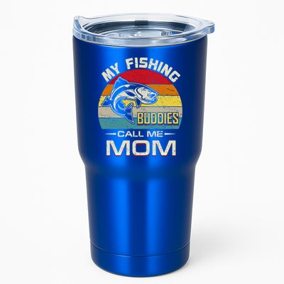 Fishing Gift My Fishing Buddies Call Me Mom Meaningful Gift Tumbler