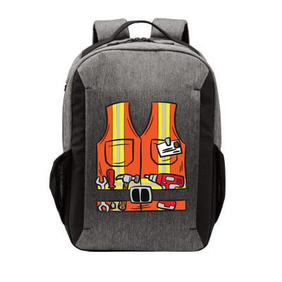 Funny Group Matching Halloween Construction Worker Costume Vector Backpack