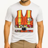 Funny Group Matching Halloween Construction Worker Costume Cooling Performance Crew T-Shirt