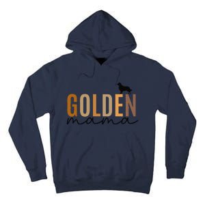 Funny Golden Mama Golden Retriever Dog Lover Gift Golden Mom Dog Owner Tall Hoodie