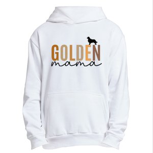 Funny Golden Mama Golden Retriever Dog Lover Gift Golden Mom Dog Owner Urban Pullover Hoodie