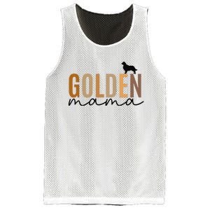 Funny Golden Mama Golden Retriever Dog Lover Gift Golden Mom Dog Owner Mesh Reversible Basketball Jersey Tank