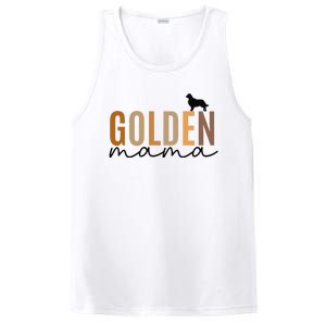 Funny Golden Mama Golden Retriever Dog Lover Gift Golden Mom Dog Owner PosiCharge Competitor Tank