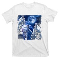 Funny Graphic Moons Opossum Starry Night & Opossums Possum Animals T-Shirt