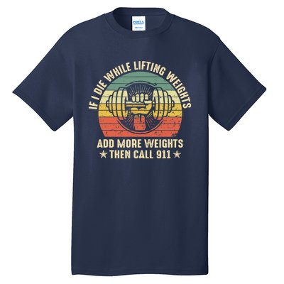 Funny Gym Motivational Quote Tall T-Shirt