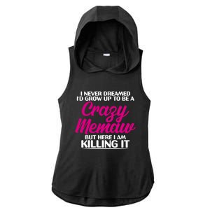 Funny Grandma Mothers Day Tee With Memaw Design Cute Gift Ladies PosiCharge Tri-Blend Wicking Draft Hoodie Tank