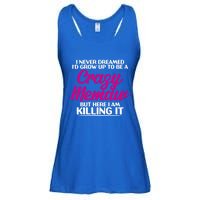 Funny Grandma Mothers Day Tee With Memaw Design Cute Gift Ladies Essential Flowy Tank