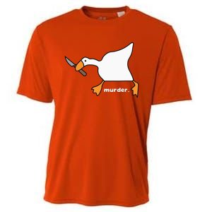 Funny Goose Murder Cooling Performance Crew T-Shirt