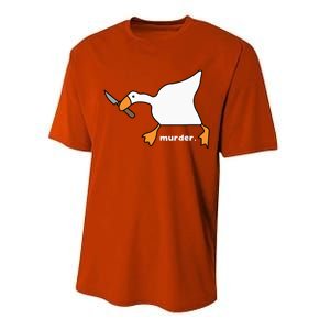 Funny Goose Murder Performance Sprint T-Shirt