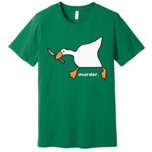 Funny Goose Murder Premium T-Shirt