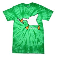 Funny Goose Murder Tie-Dye T-Shirt