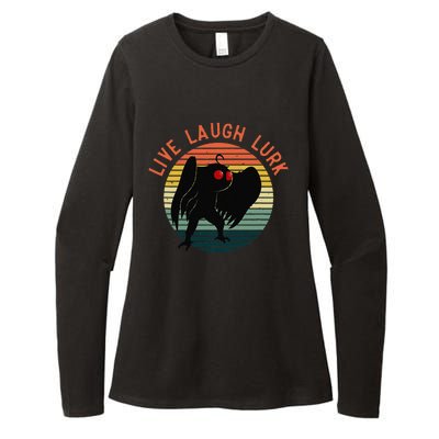 Funny Gift Mothman For Dad Womens CVC Long Sleeve Shirt