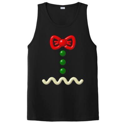 Funny Gingerbread Man Costume Halloween Gift PosiCharge Competitor Tank