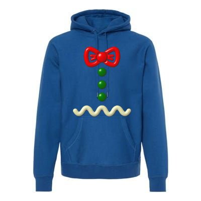 Funny Gingerbread Man Costume Halloween Gift Premium Hoodie