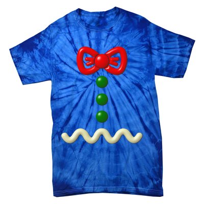 Funny Gingerbread Man Costume Halloween Gift Tie-Dye T-Shirt