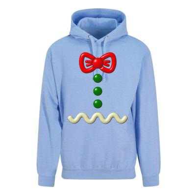 Funny Gingerbread Man Costume Halloween Gift Unisex Surf Hoodie