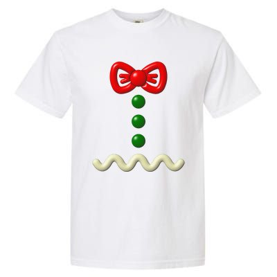 Funny Gingerbread Man Costume Halloween Gift Garment-Dyed Heavyweight T-Shirt