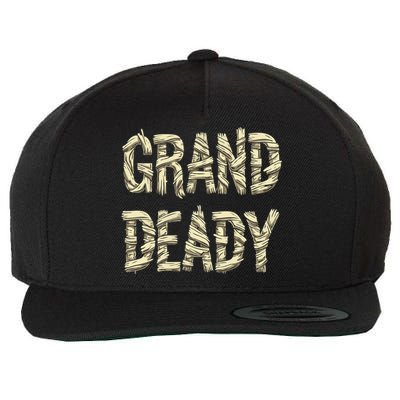 Funny Grand Mummy Matching Couple Halloween Family Costume Meaningful Gift Wool Snapback Cap