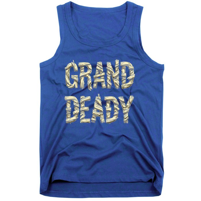 Funny Grand Mummy Matching Couple Halloween Family Costume Meaningful Gift Tank Top