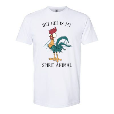 Funy Gift Moana Hei Hei Is My Spirit Animal Portrait Softstyle® CVC T-Shirt