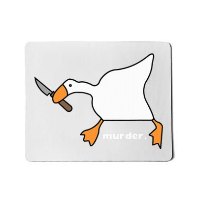 Funny Goose Murder Mousepad