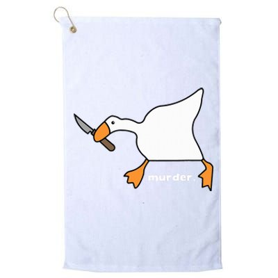 Funny Goose Murder Platinum Collection Golf Towel