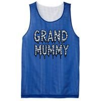 Funny Grand Mummy Matching Couple Halloween Family Costume Gift Mesh Reversible Basketball Jersey Tank