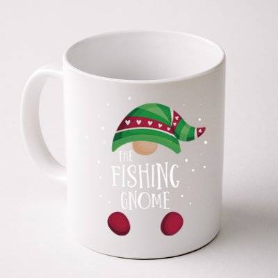 Fishing Gnome Matching Christmas Pjs Family Pajamas Fishing Gift Coffee Mug