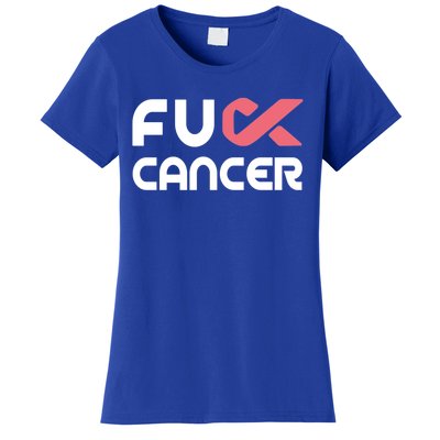 Fuckcute Giftcancer Meaningful Gift Cute Gift Fuckcute Giftbreast Cancer Awarene Women's T-Shirt